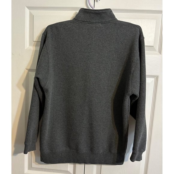 Penn State University PSU Nittany Lions Adult Large Gray 1/4 Zip Fleece Pullover - Picture 2 of 10